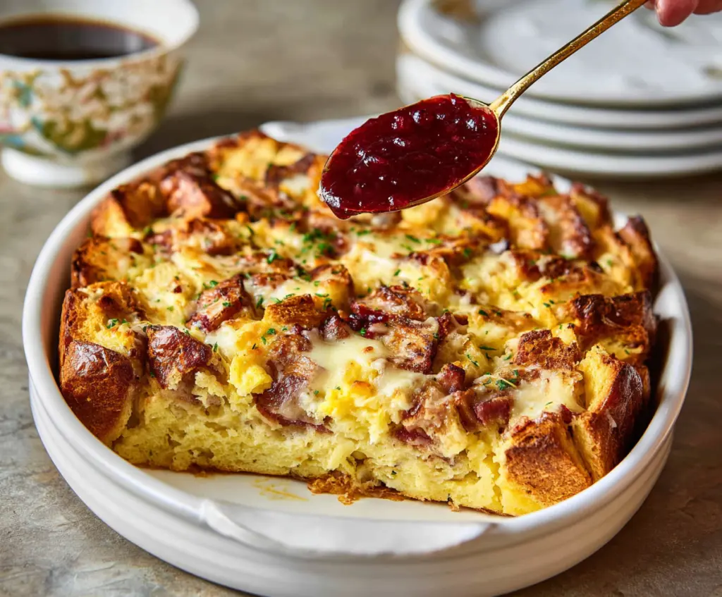 Monte Cristo Breakfast Casserole