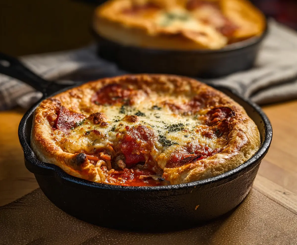 Easy Pizza Pot Pies Recipe