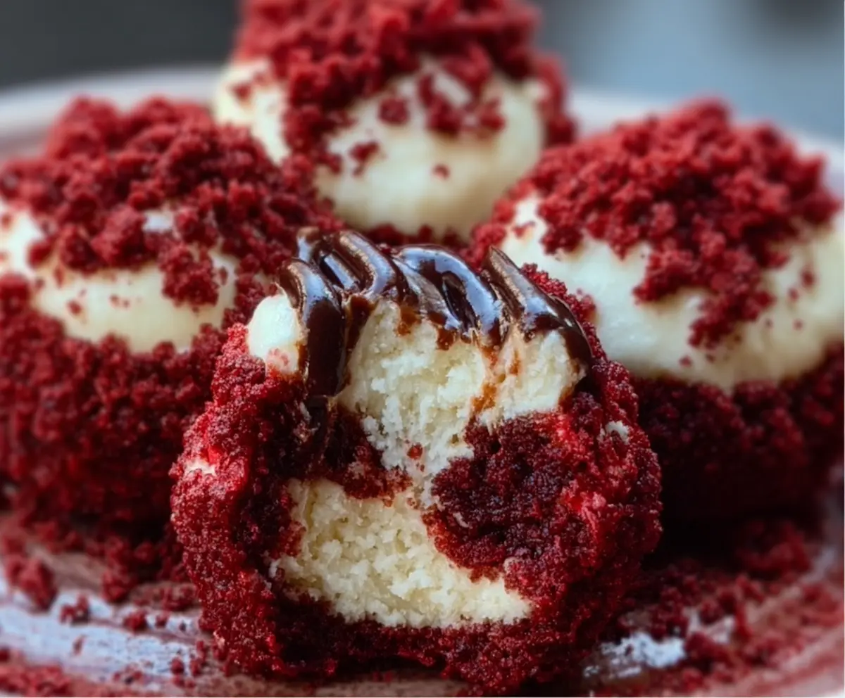 Red Velvet Cheesecake Bites Recipe