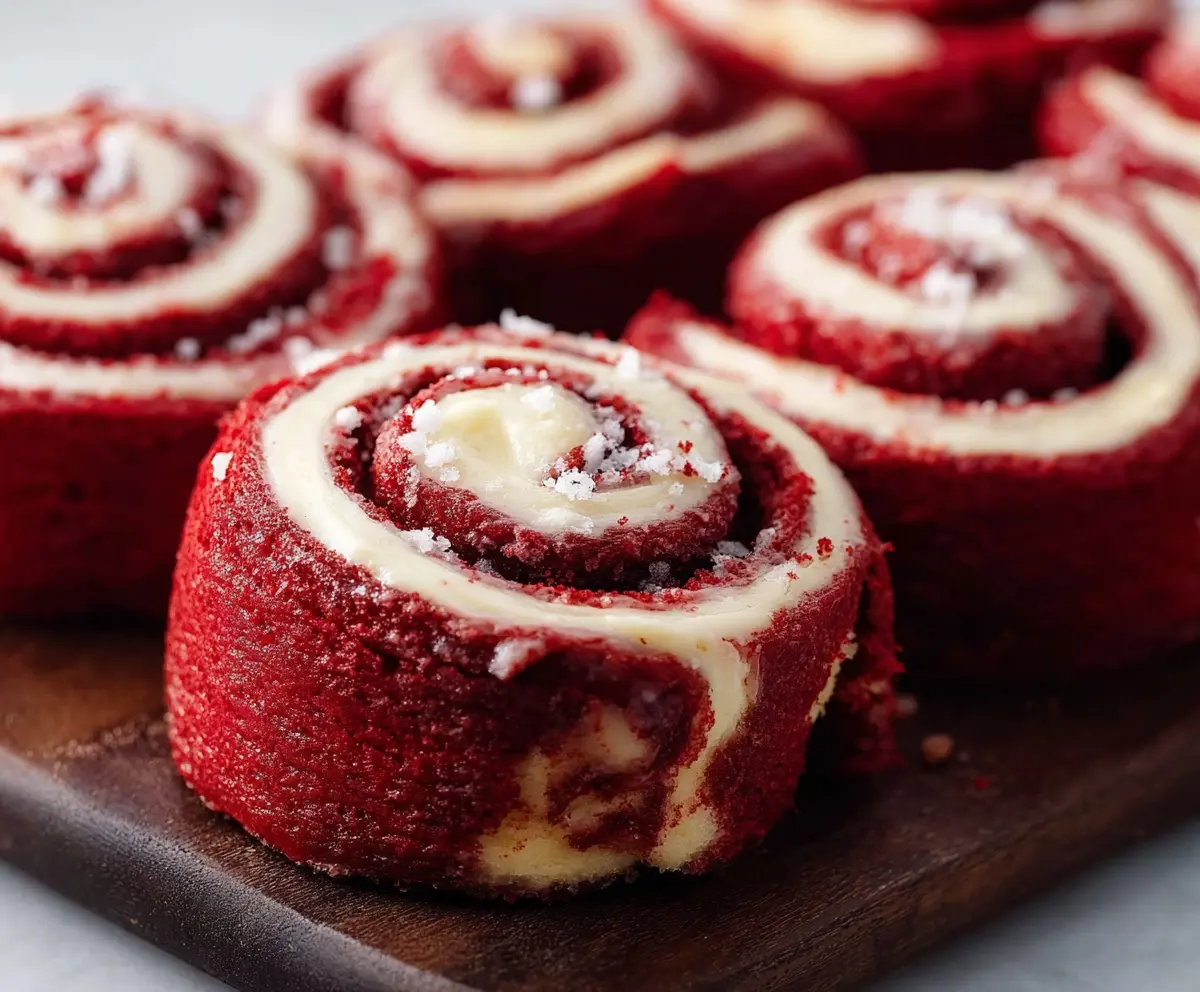 Red Velvet Cinnamon Rolls Recipe