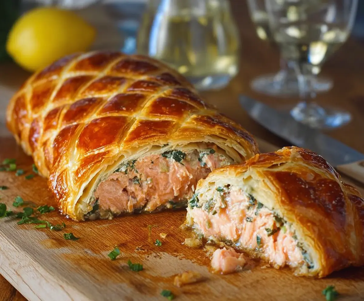 Easy Salmon Wellington Recipe
