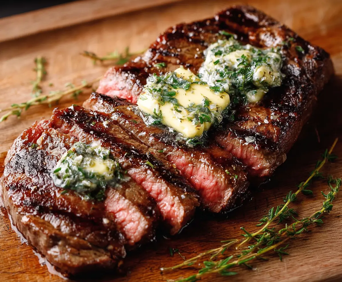 Juicy Wagyu Steak with Garlic Butter