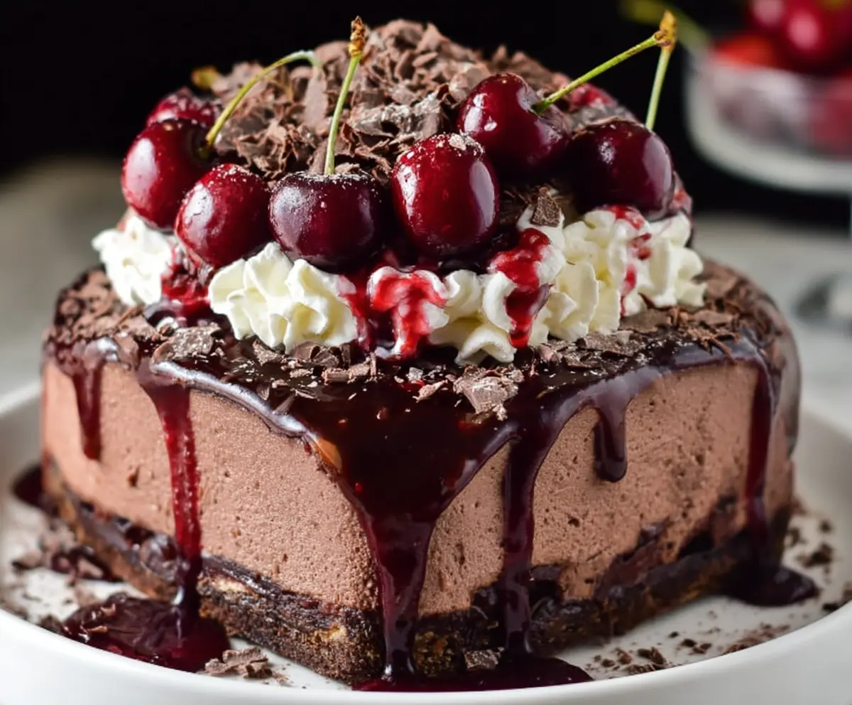 Classic Black Forest Cheesecake Recipe