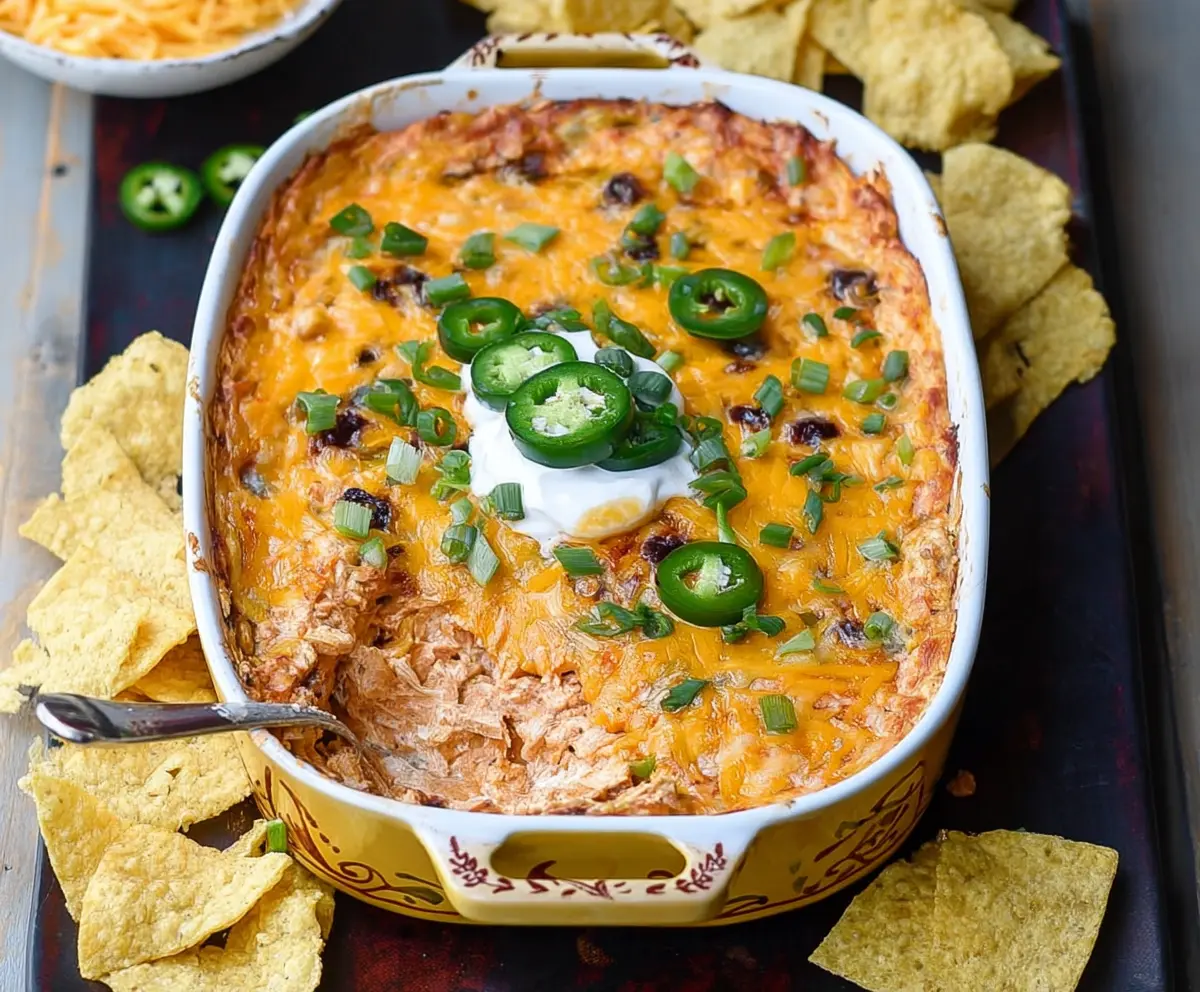 Bold Cheesy Texas Trash Dip