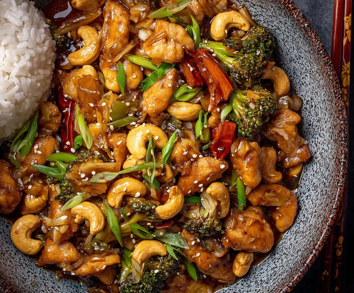 Easy Cashew Chicken Recipe