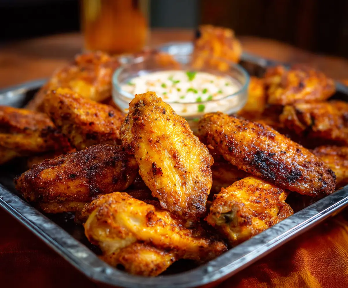 Crispy Baked Chicken Wings Recipe