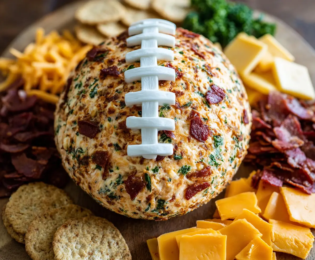 Game Day Football Cheese Ball