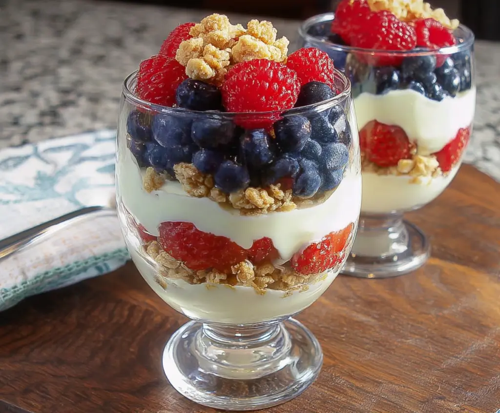 Greek Yogurt Berry Parfaits