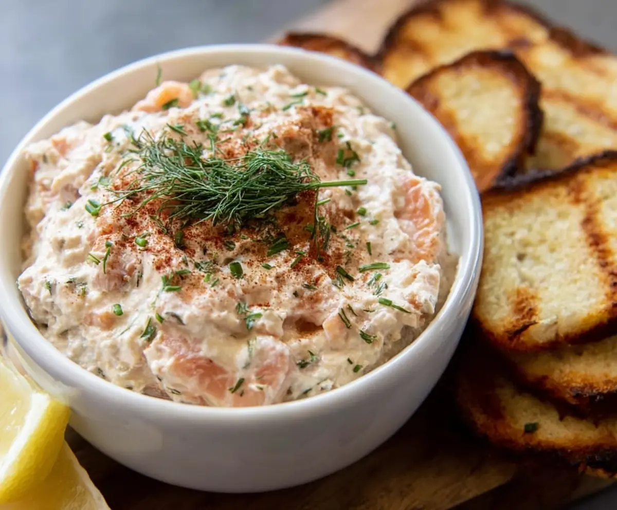 Easy Smoked Salmon Dip Recipe