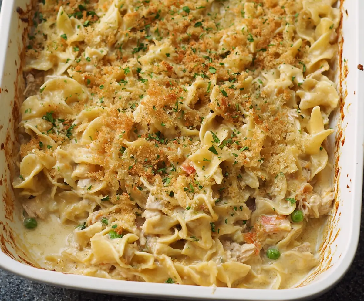 Easy Tuna Noodle Casserole Recipe
