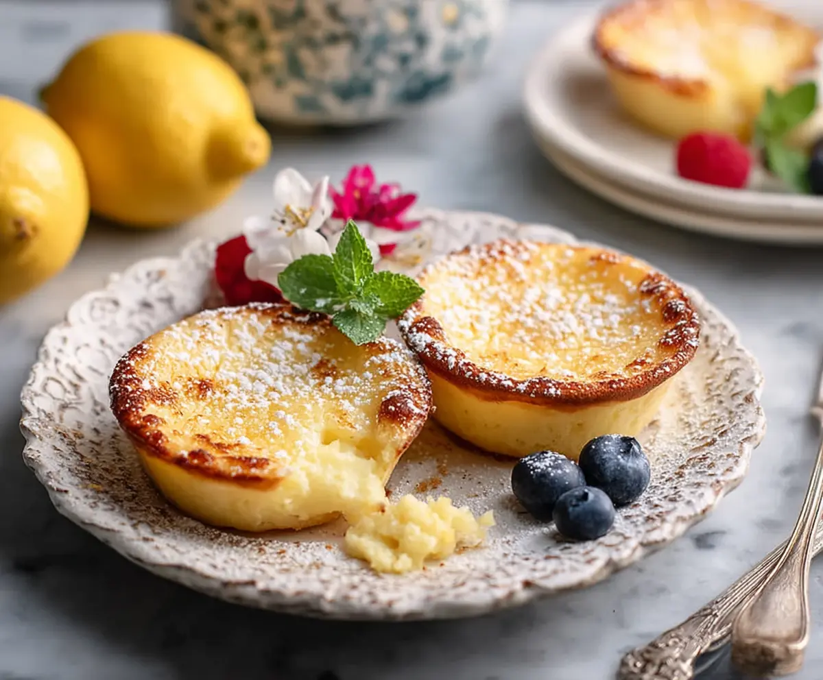 Easy Baby Lemon Impossible Pie