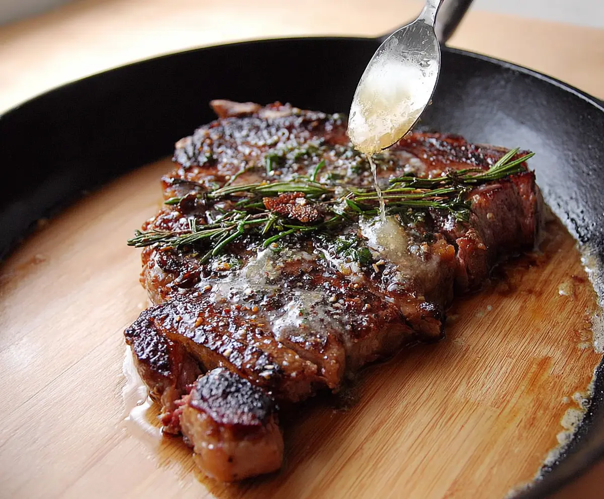 Brown Butter Basted Steak Recipe