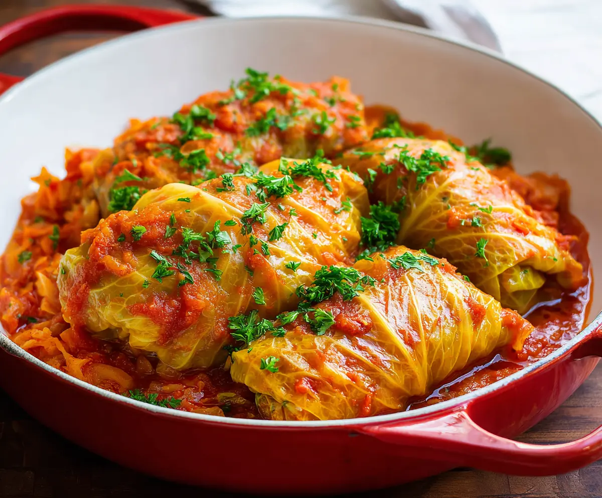 Easy & Delicious Cabbage Rolls Recipe