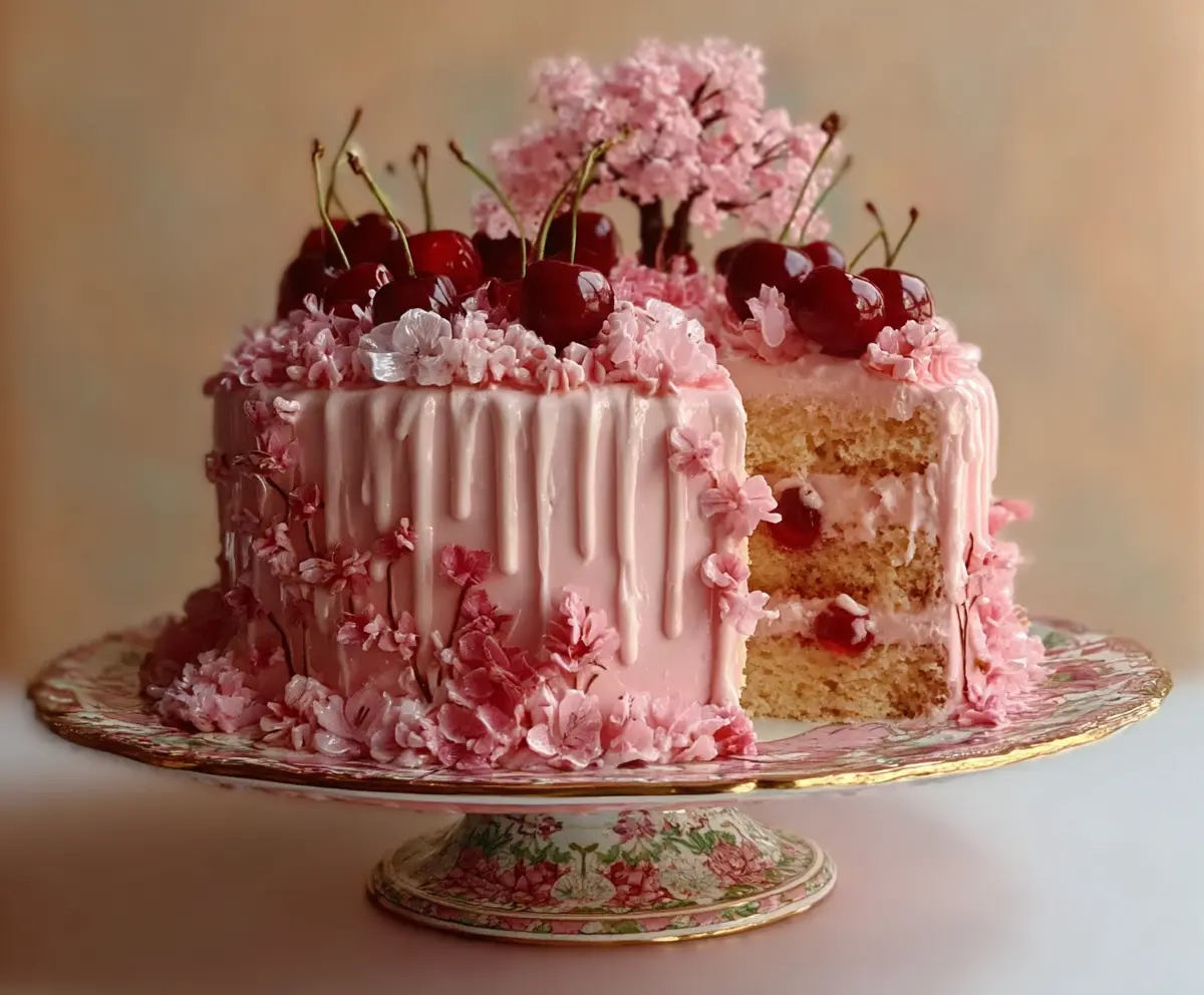 Cherry Blossom Dream Cake Recipe