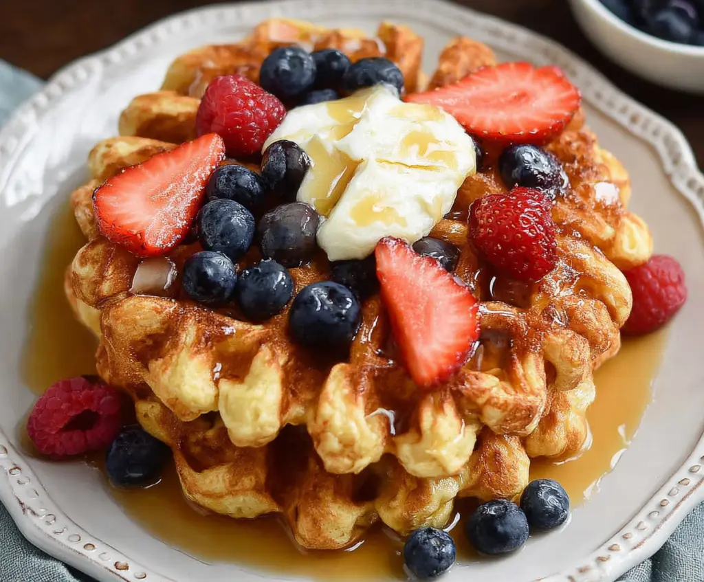 Cottage Cheese Waffles