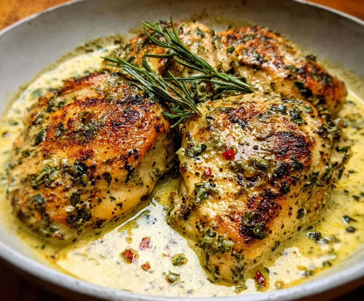 Creamy Herb Chicken Recipe