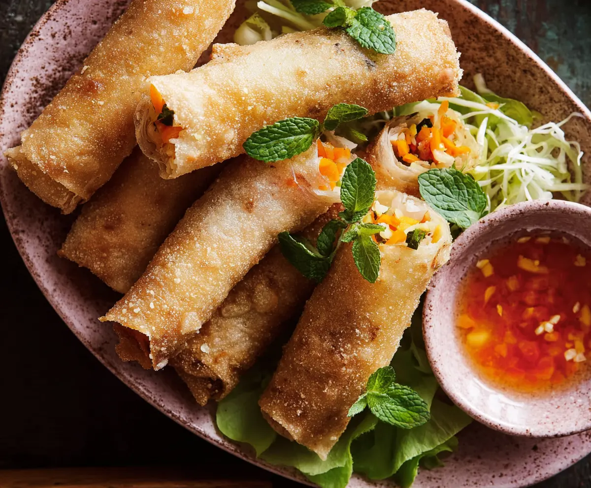 Crispy Spring Rolls Recipe