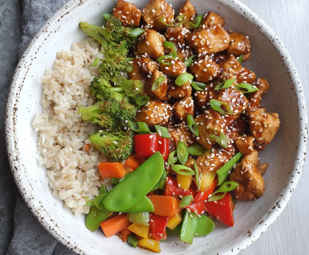 Healthy Sesame Chicken