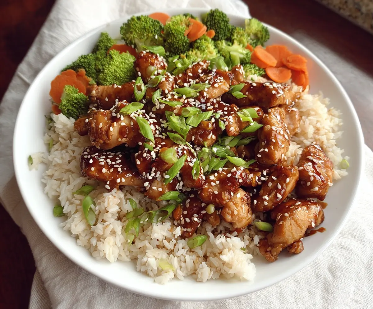 Healthy Sesame Chicken Recipe