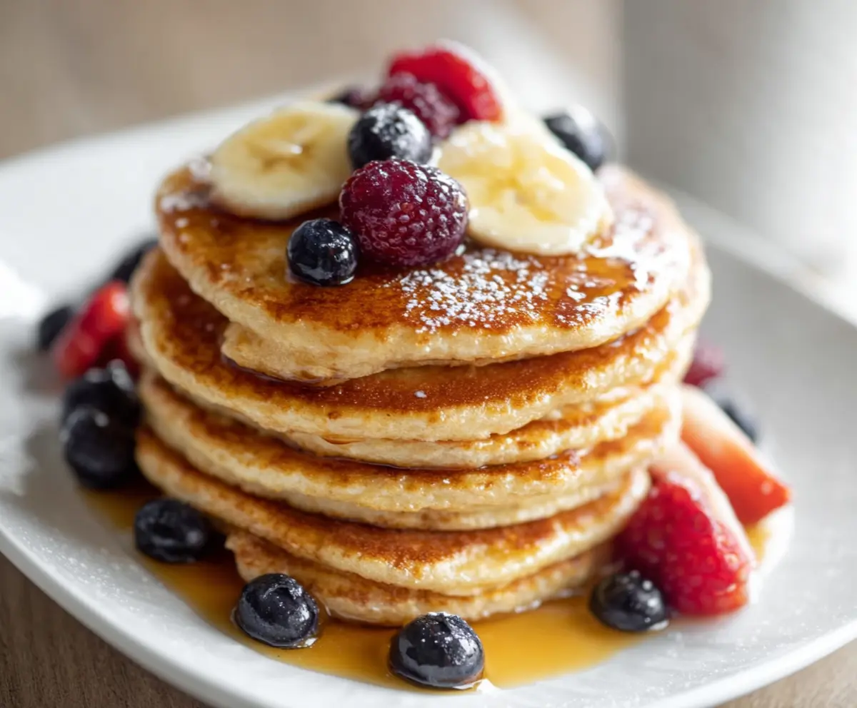 Easy High-Protein Cottage Cheese Pancakes