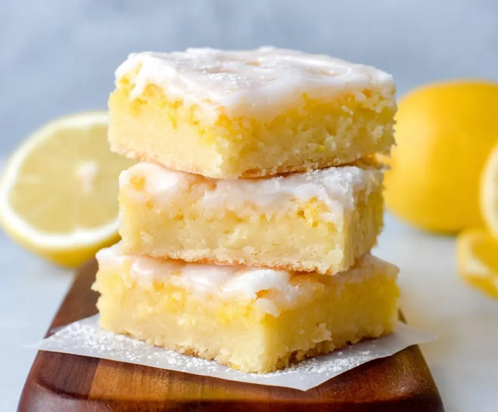 Lemon Brownies Recipe
