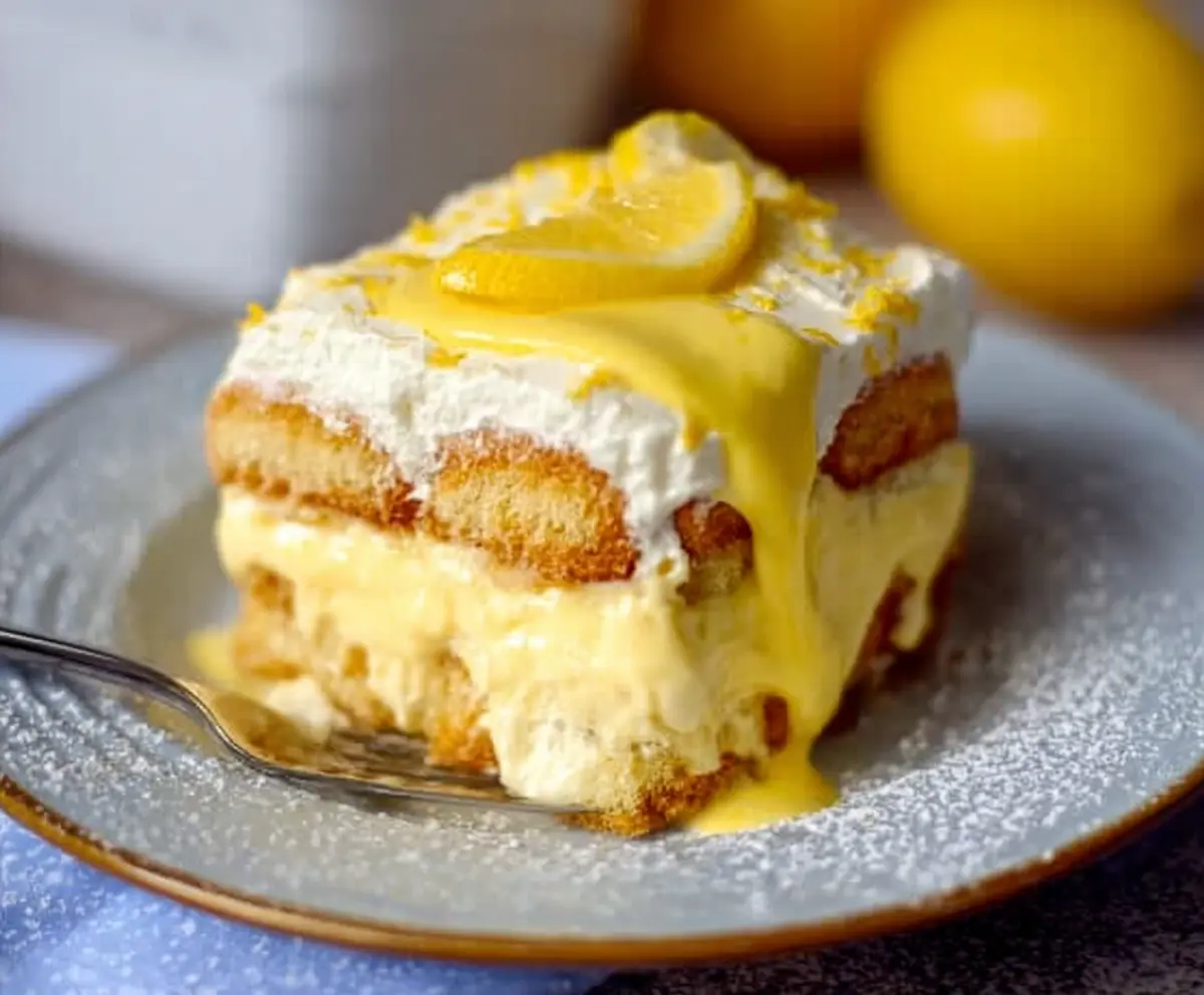 Easy Lemon Tiramisu Recipe