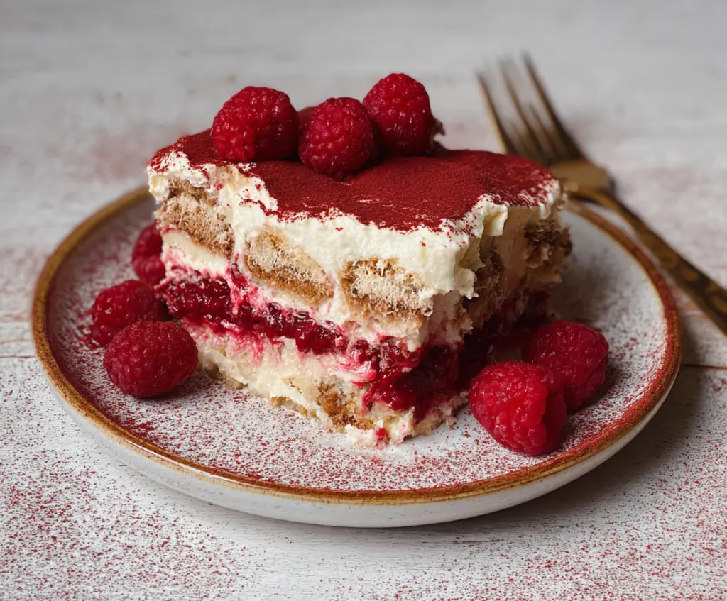 Raspberry Tiramisu
