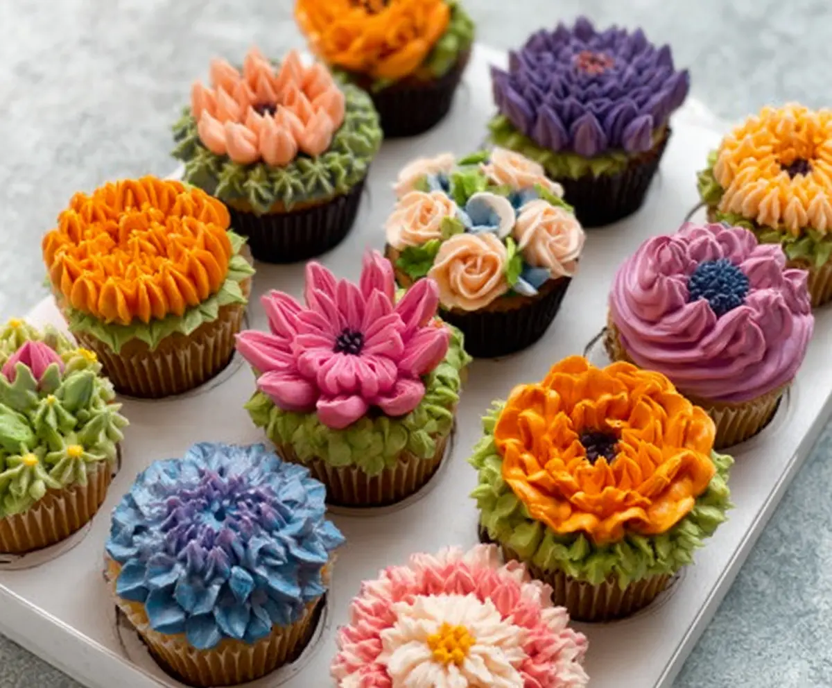 Viral Wildflower Cupcakes Recipe