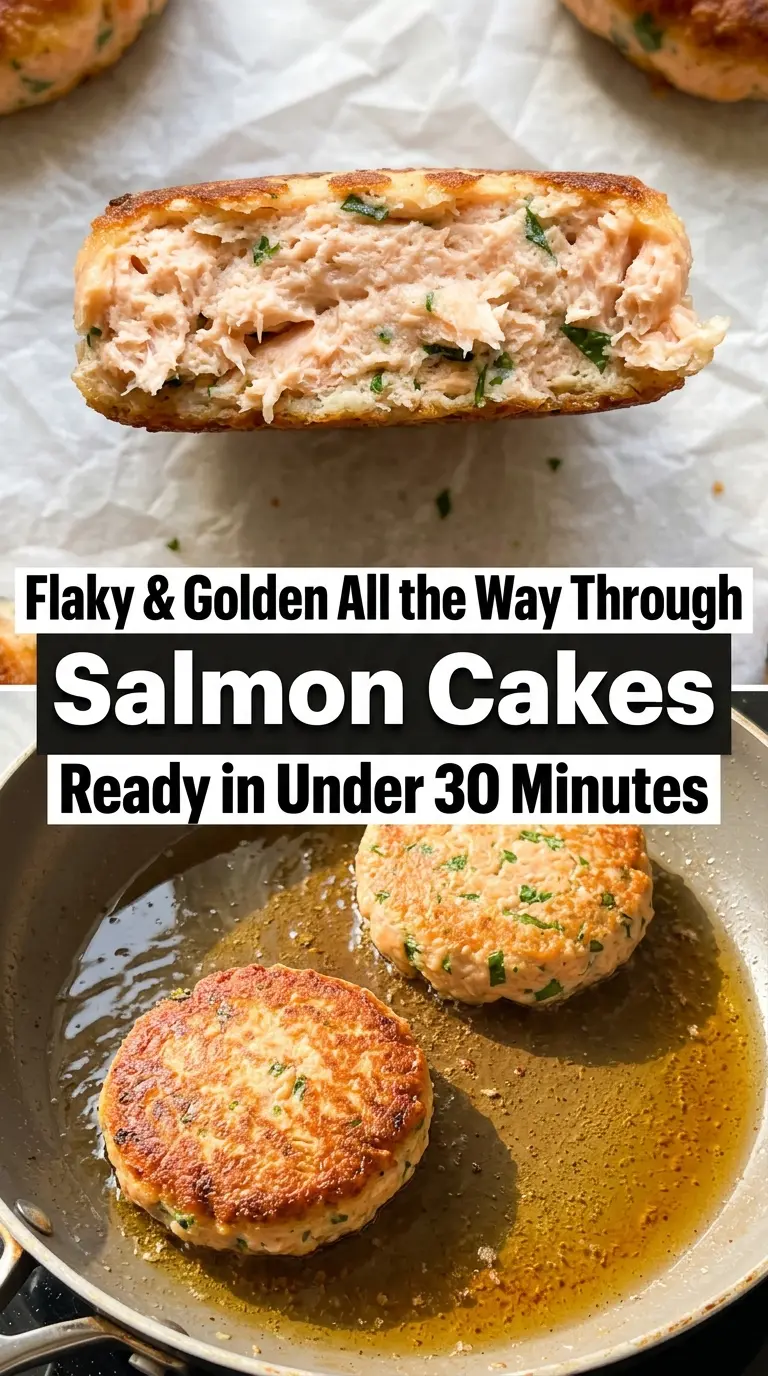Crispy Canned Salmon Cakes golden crisp tender