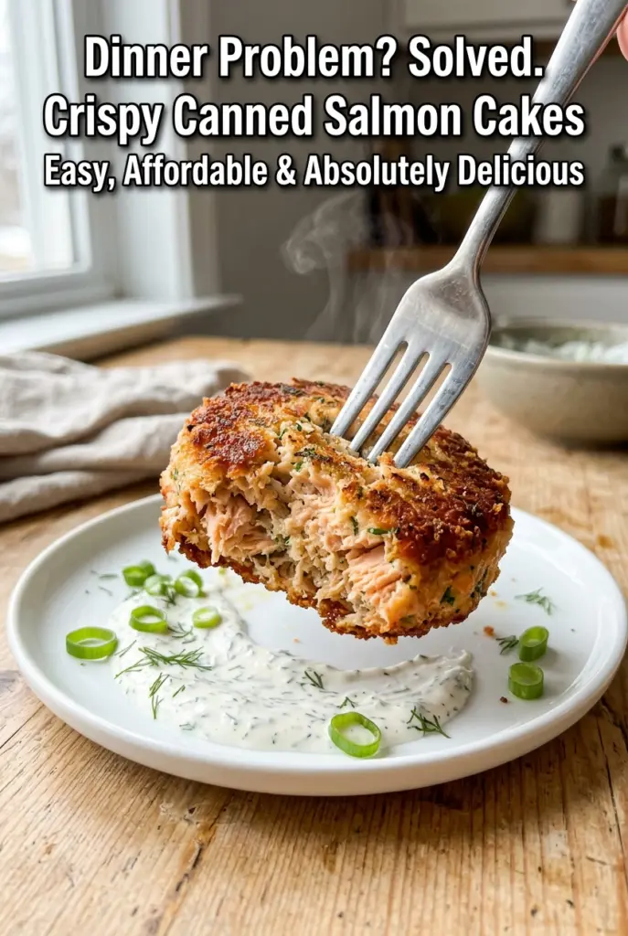 Crispy Canned Salmon Cakes