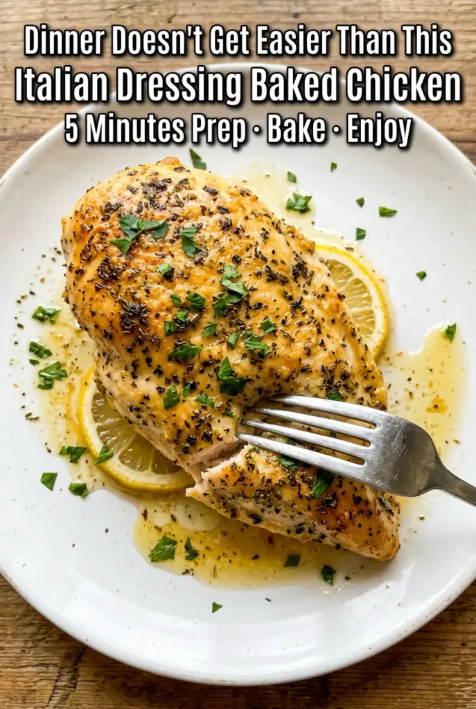 Italian Dressing Baked Chicken
