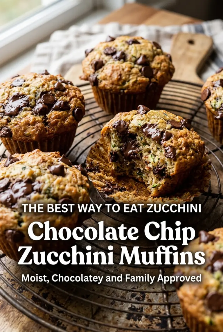 Chocolate Chip Zucchini Muffins