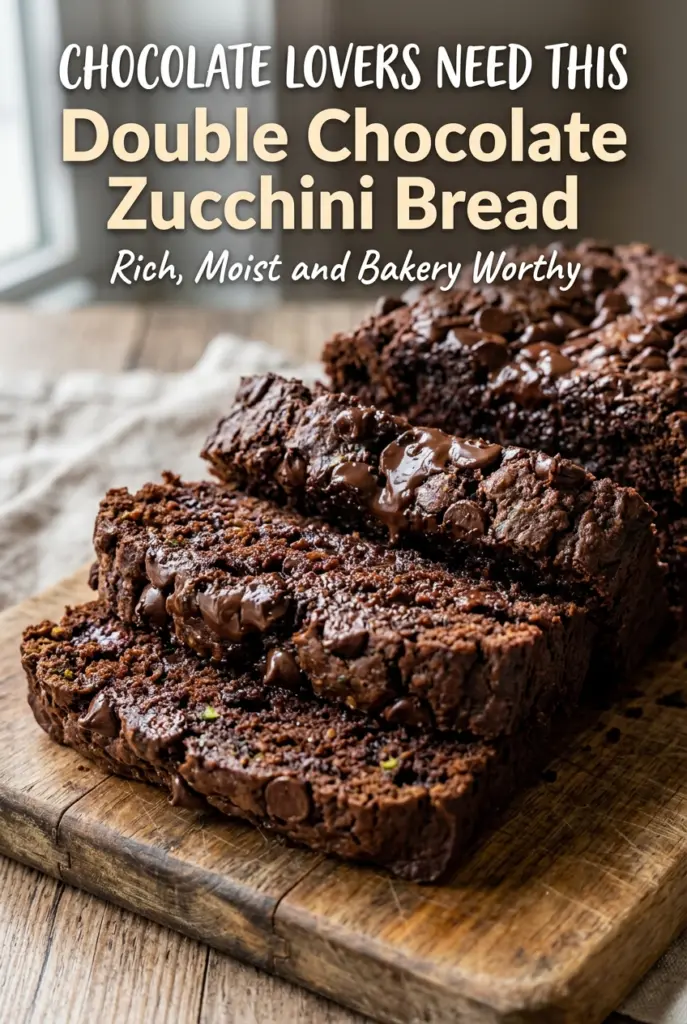 Double Chocolate Zucchini Bread