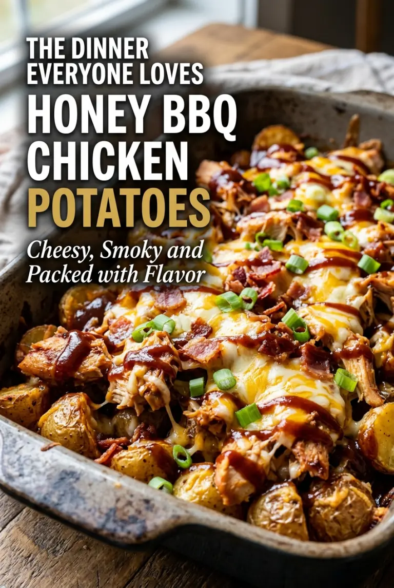 Honey BBQ Chicken Potatoes