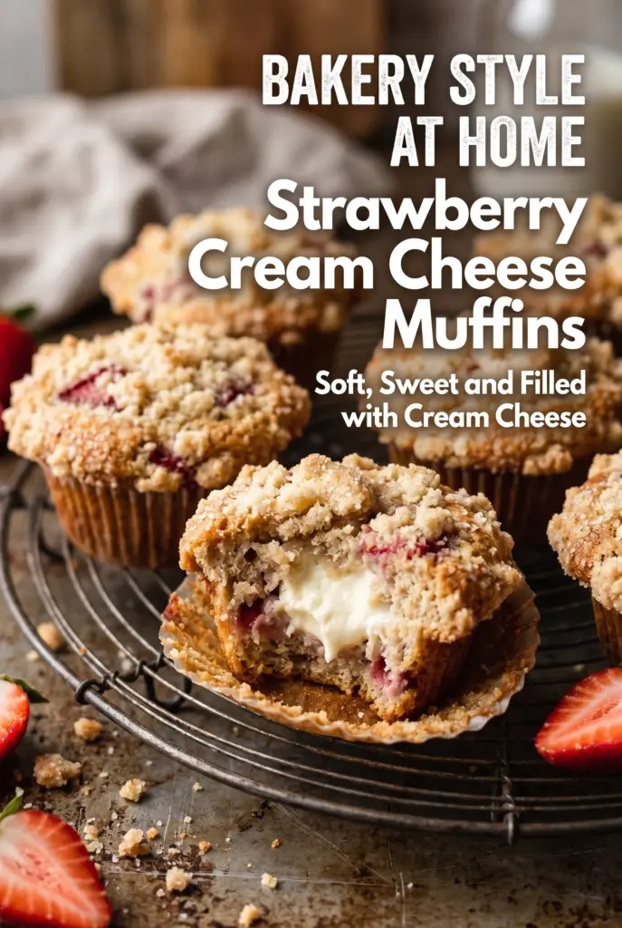 Strawberry Cream Cheese Muffins