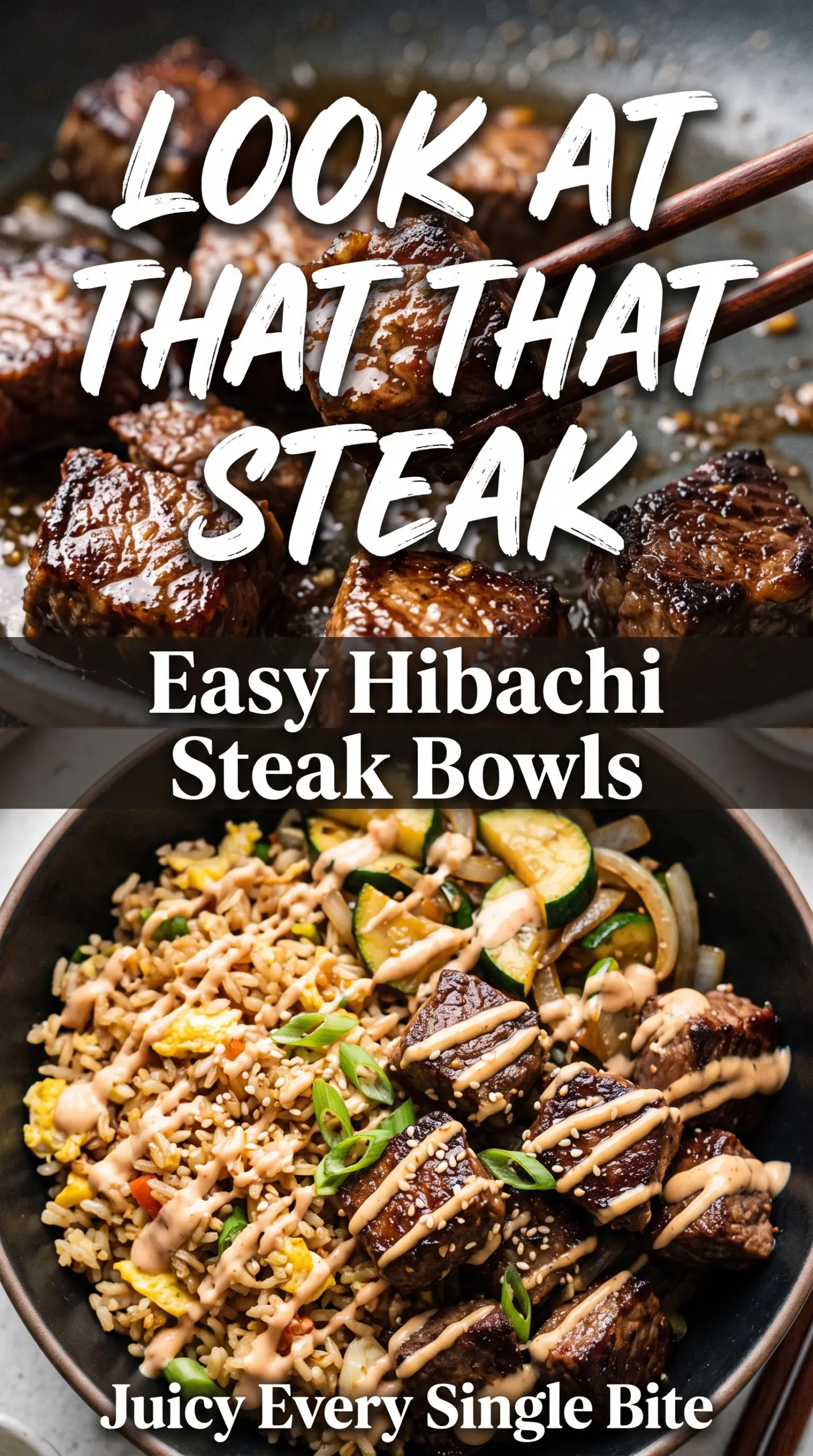 Hibachi Steak Bowls