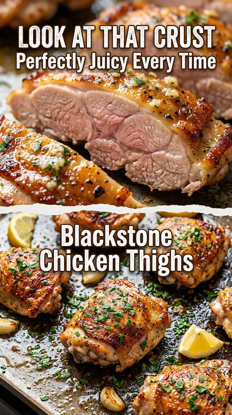 Blackstone Chicken Thighs Recipe