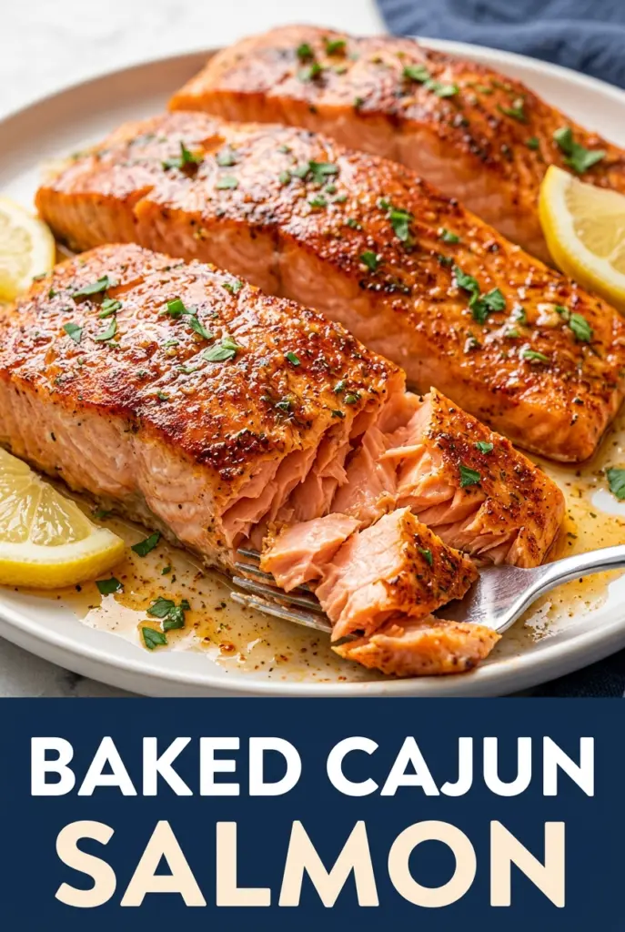 Baked Cajun Salmon