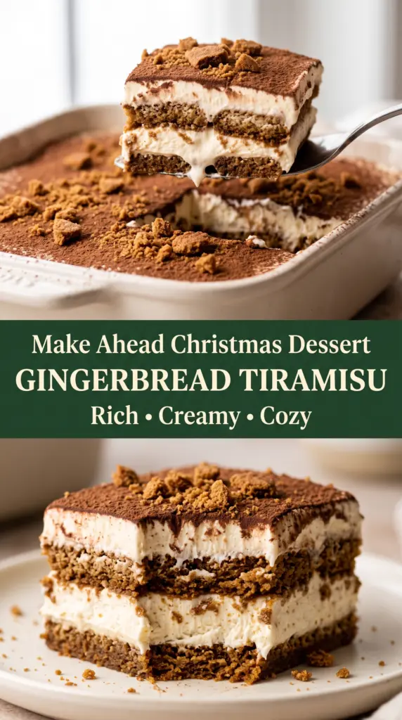 Gingerbread Tiramisu