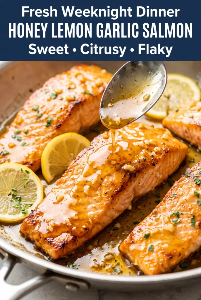 Honey Lemon Garlic Salmon