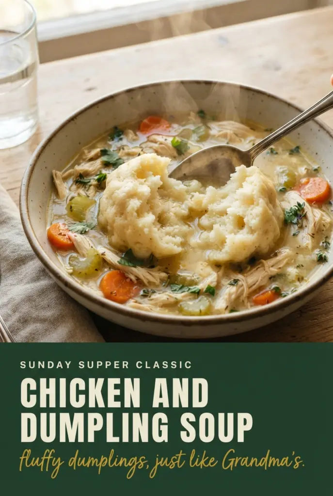 Chicken and Dumpling Soup