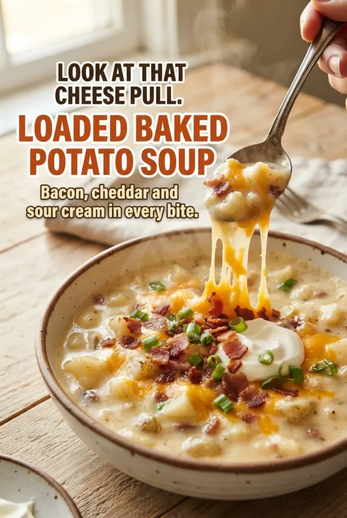 Ultimate Loaded Baked Potato Soup