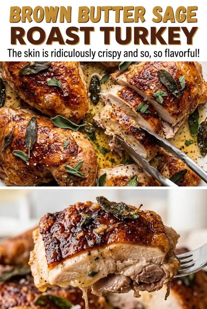 Brown Butter Sage Roast Turkey