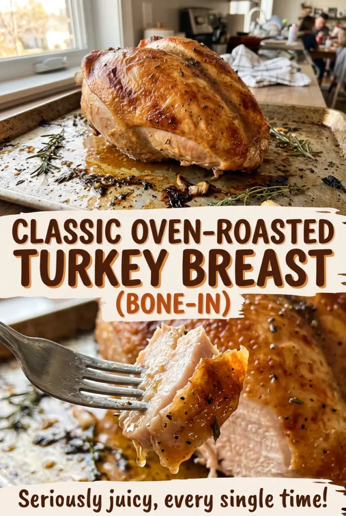 Classic Oven-Roasted Turkey Breast (Bone-In)