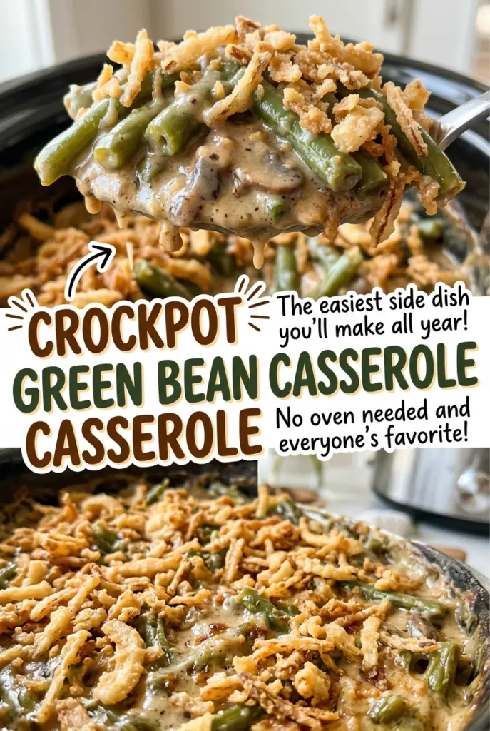 Crockpot Green Bean Casserole