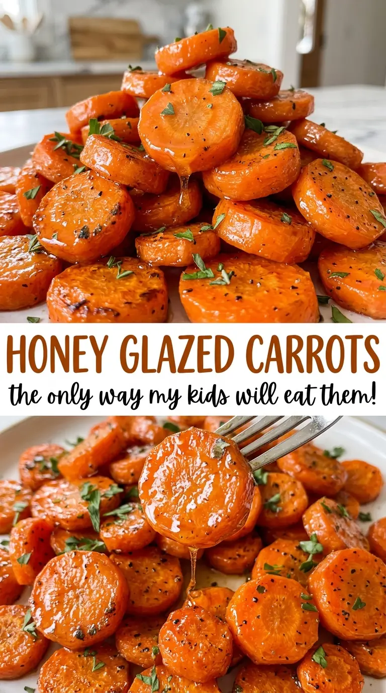 Honey Glazed Carrots honey butter shine