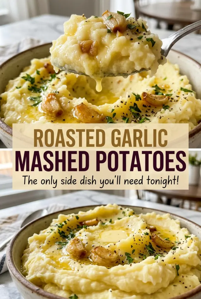 Roasted Garlic Mashed Potatoes