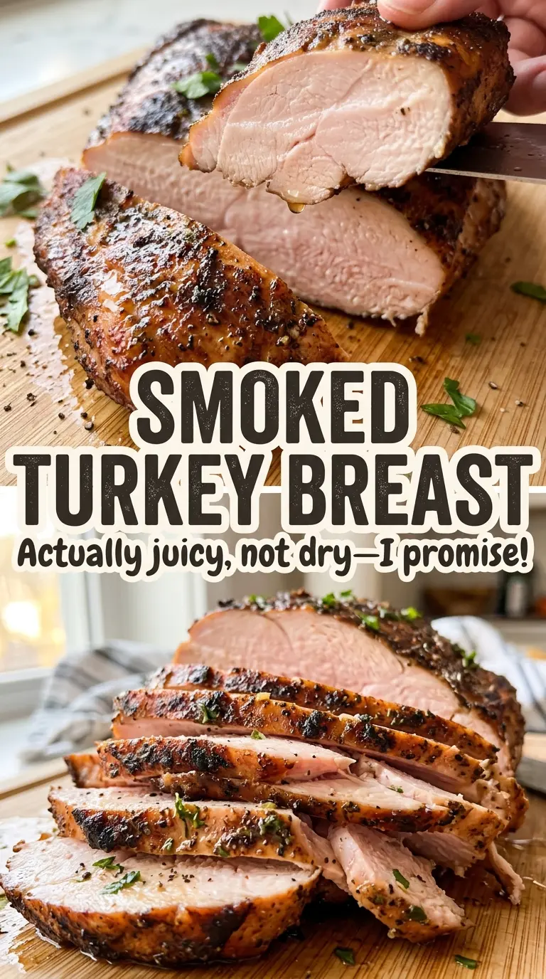 Smoked Turkey Breast with applewood aroma
