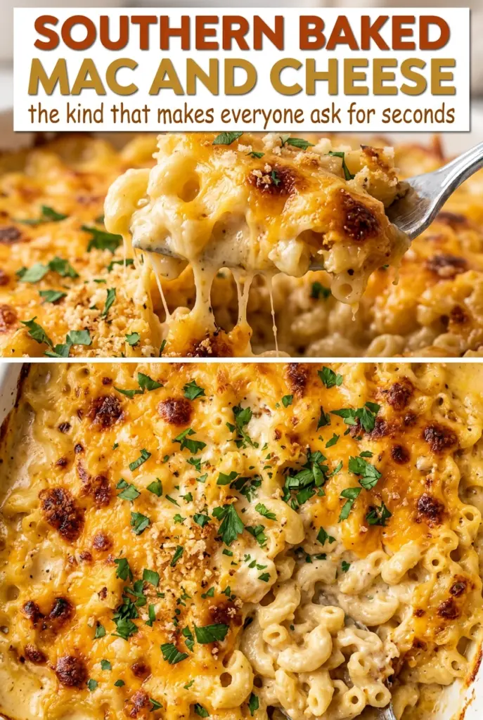 Southern Baked Mac and Cheese