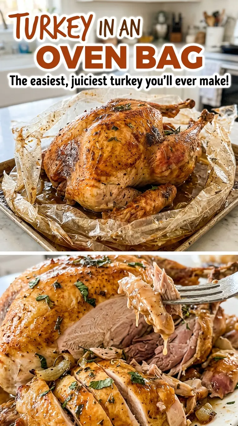 Turkey in an Oven Bag juicy holiday turkey